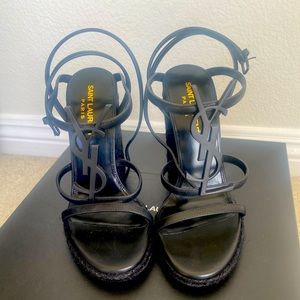 YSL shoes never worn except to try on in the house